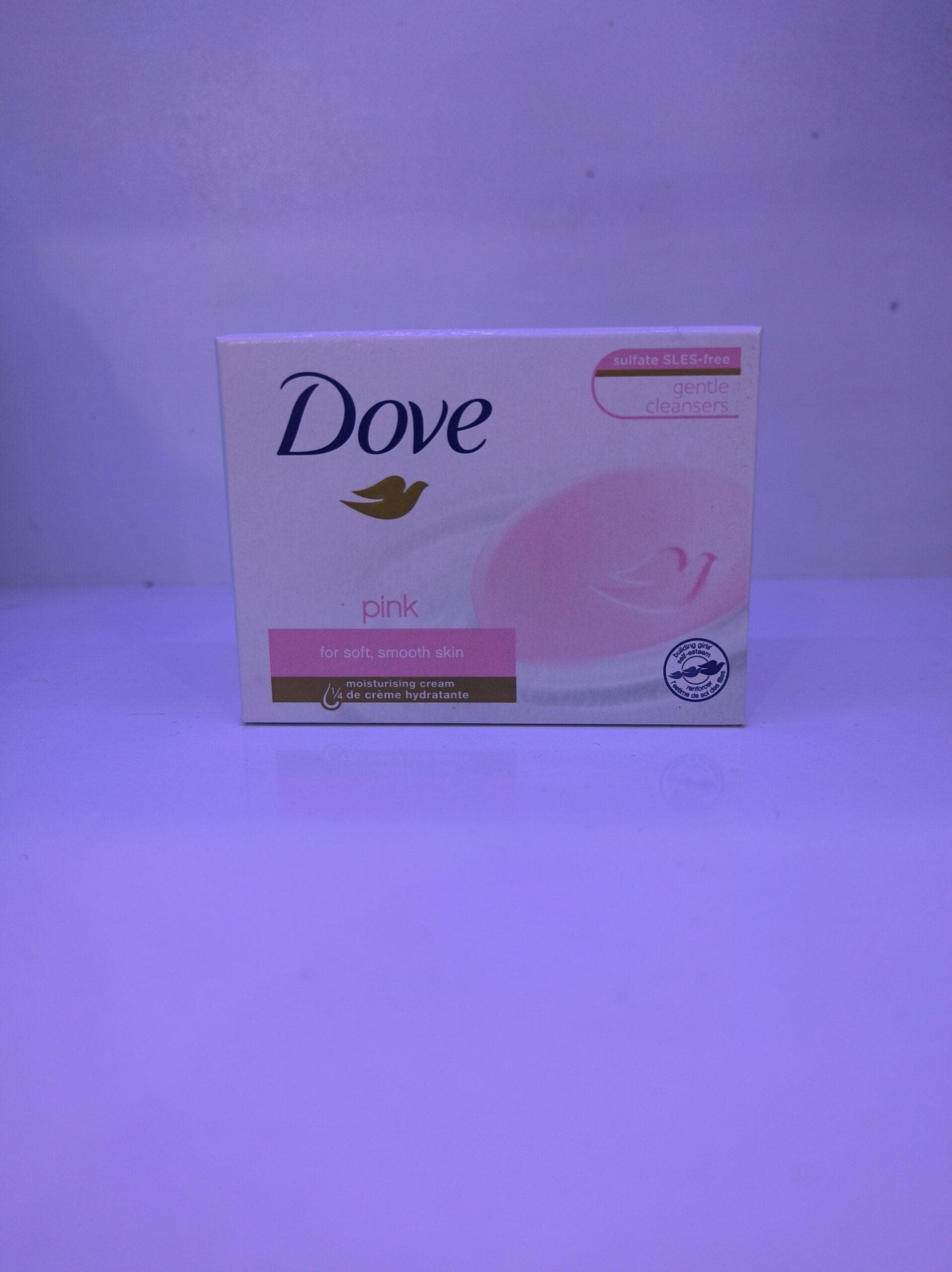 صابون مرطوب کننده و تغذیه کننده داو DOVE مدل Pink وزن 100 گرم