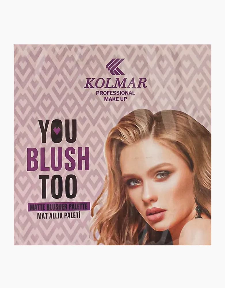 پالت رژگونه 4 تایی کولمار KOLMAR