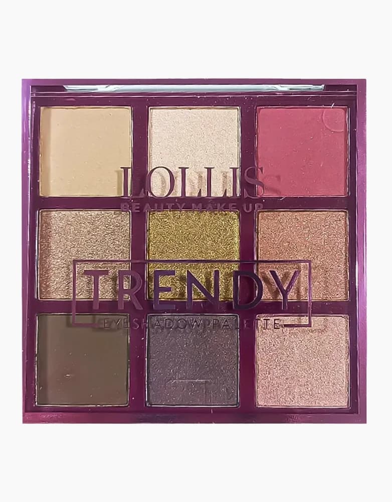 پالت سایه چشم ۹ تایی لولیس | مدل Trendy | کد LP461 — تصویر ۳