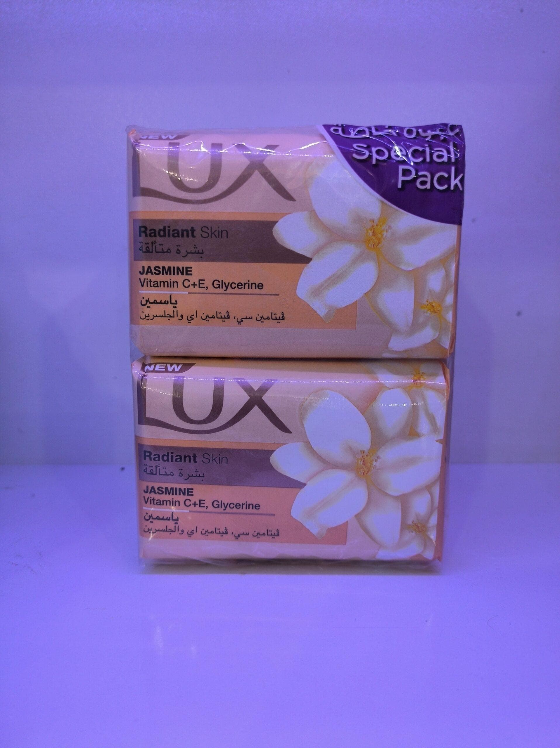 صابون Lux مدل گل یاس JASMINE وزن 170 گرم بسته 6 عددی