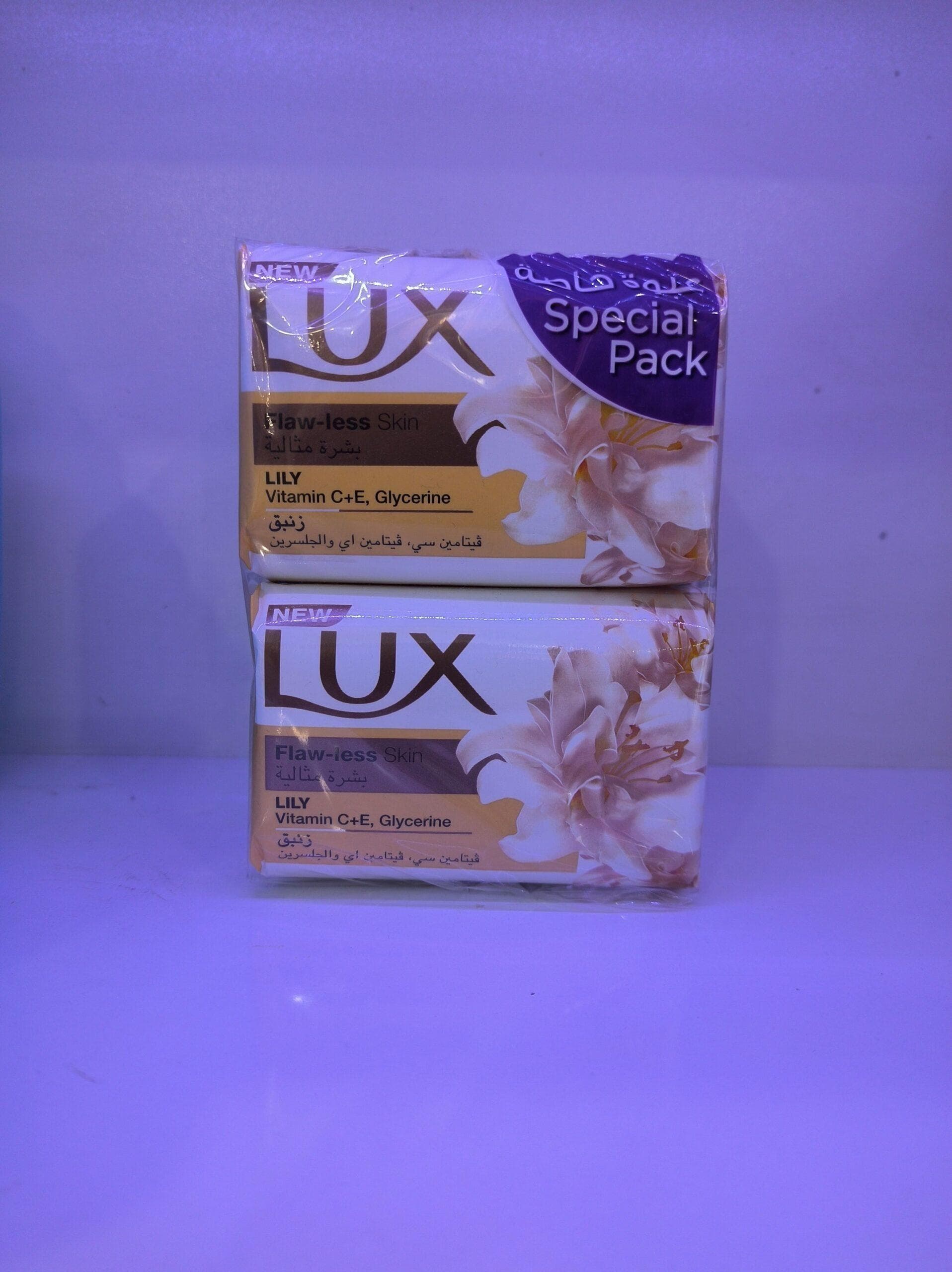 صابون Lux مدل گل زنبق LILY وزن 170 گرم بسته 6 عددی