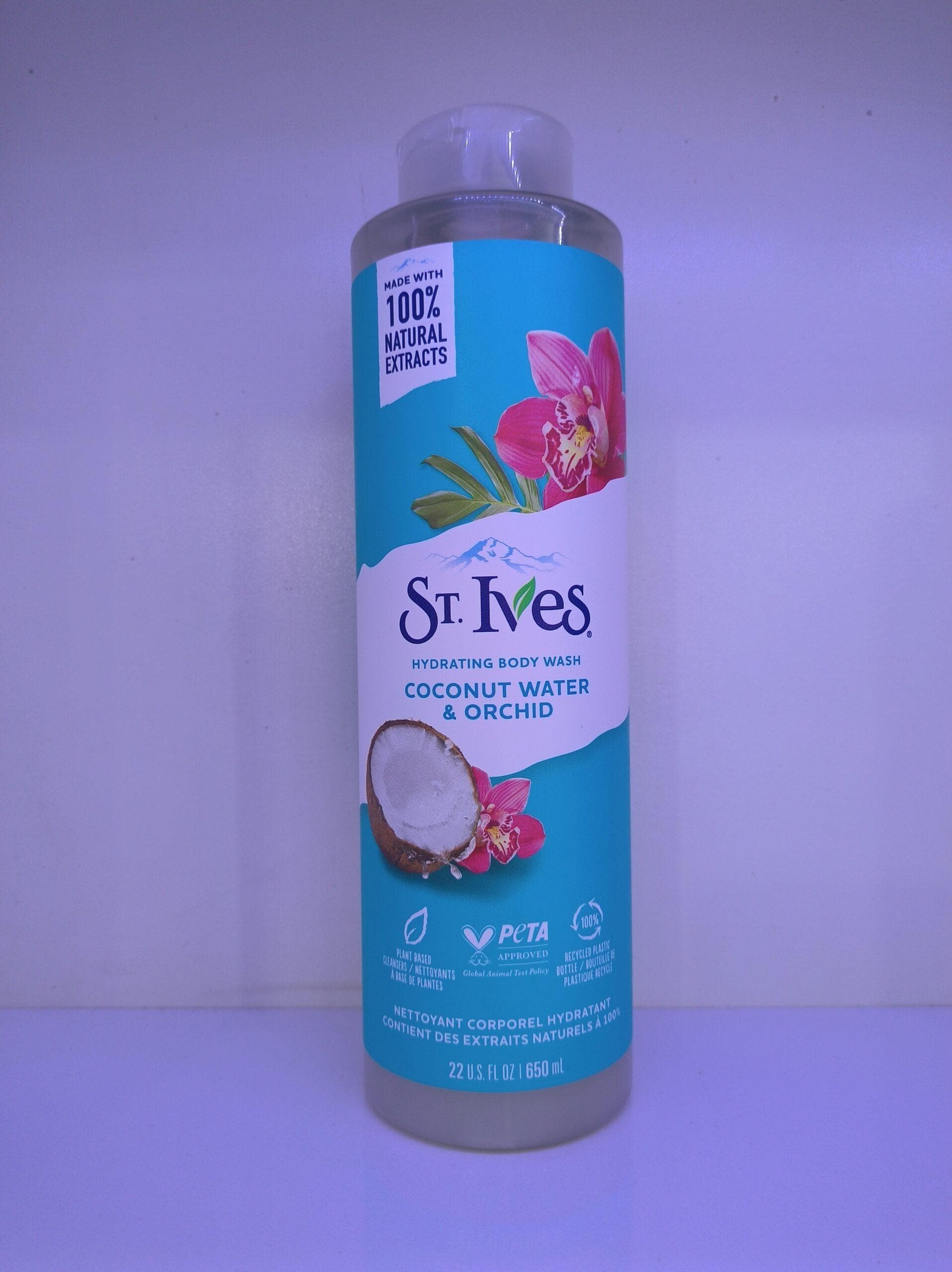 شامپو بدن سینت ایوز ST.IVES مدل COCONUT WATER & ORCHID حجم650 میلی