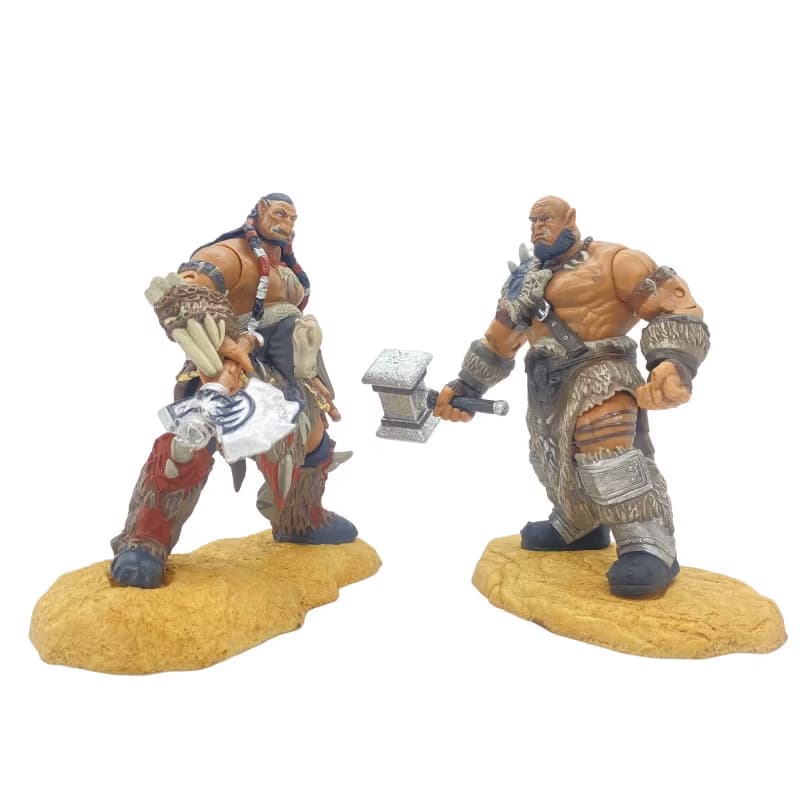 فیگور اورگریم دوم‌همر Orgrim Doomhammer سری وارکرفت Warcraft مجموعه 2 عددی — تصویر ۲