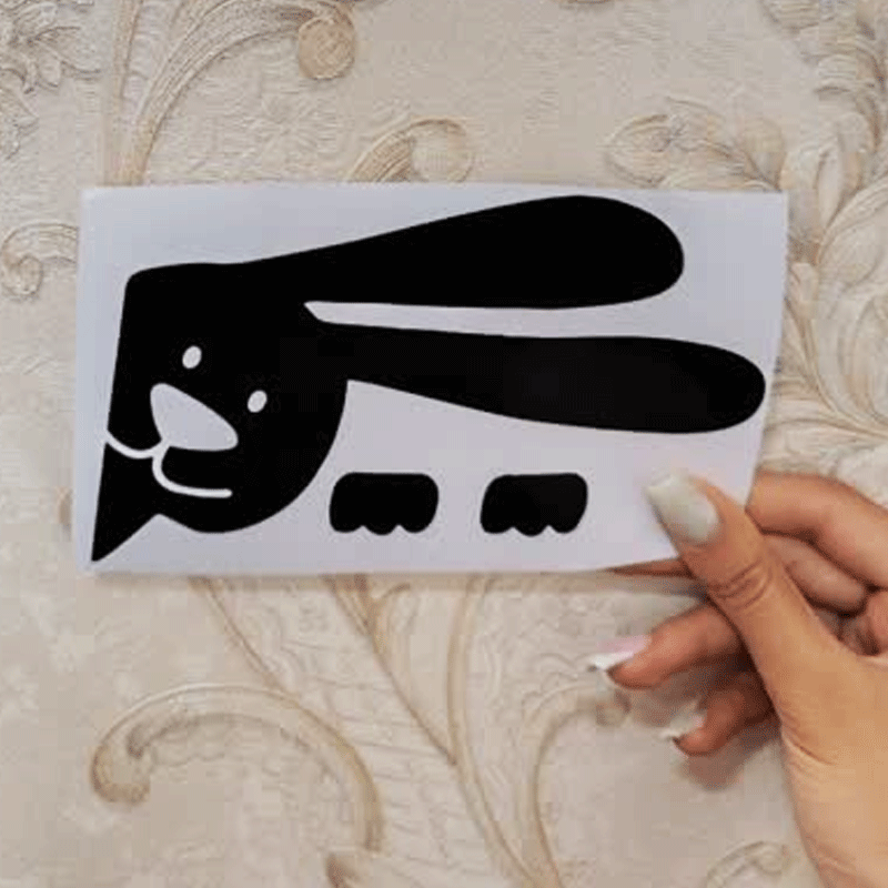 برچسب طرح خرگوش کد 2628 — تصویر ۱۱