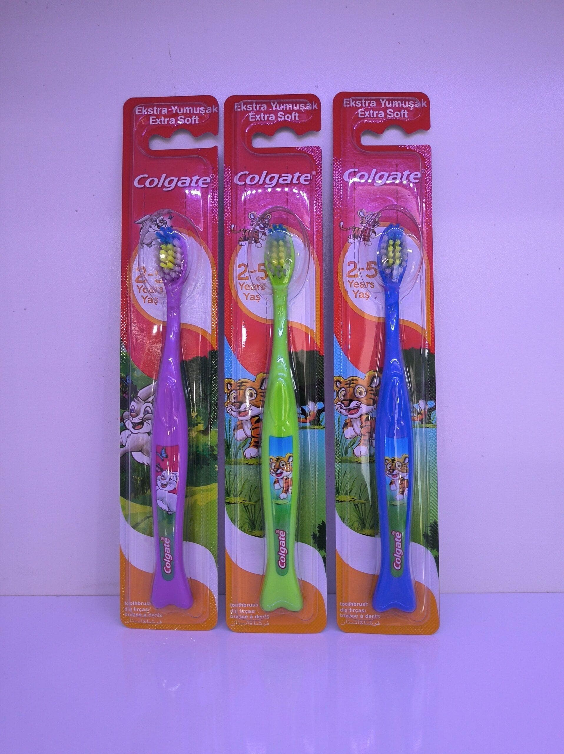مسواک کودک کلگیت گروه سنی 2 سال به بالا Colgate