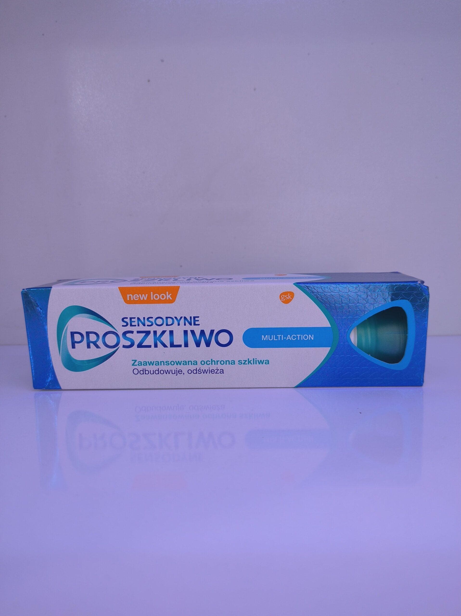 خمیر دندان تقویت کننده دندان سنسوداین SENSODYNE مدل مولتی اکشن Multi-Action حجم 75 میل