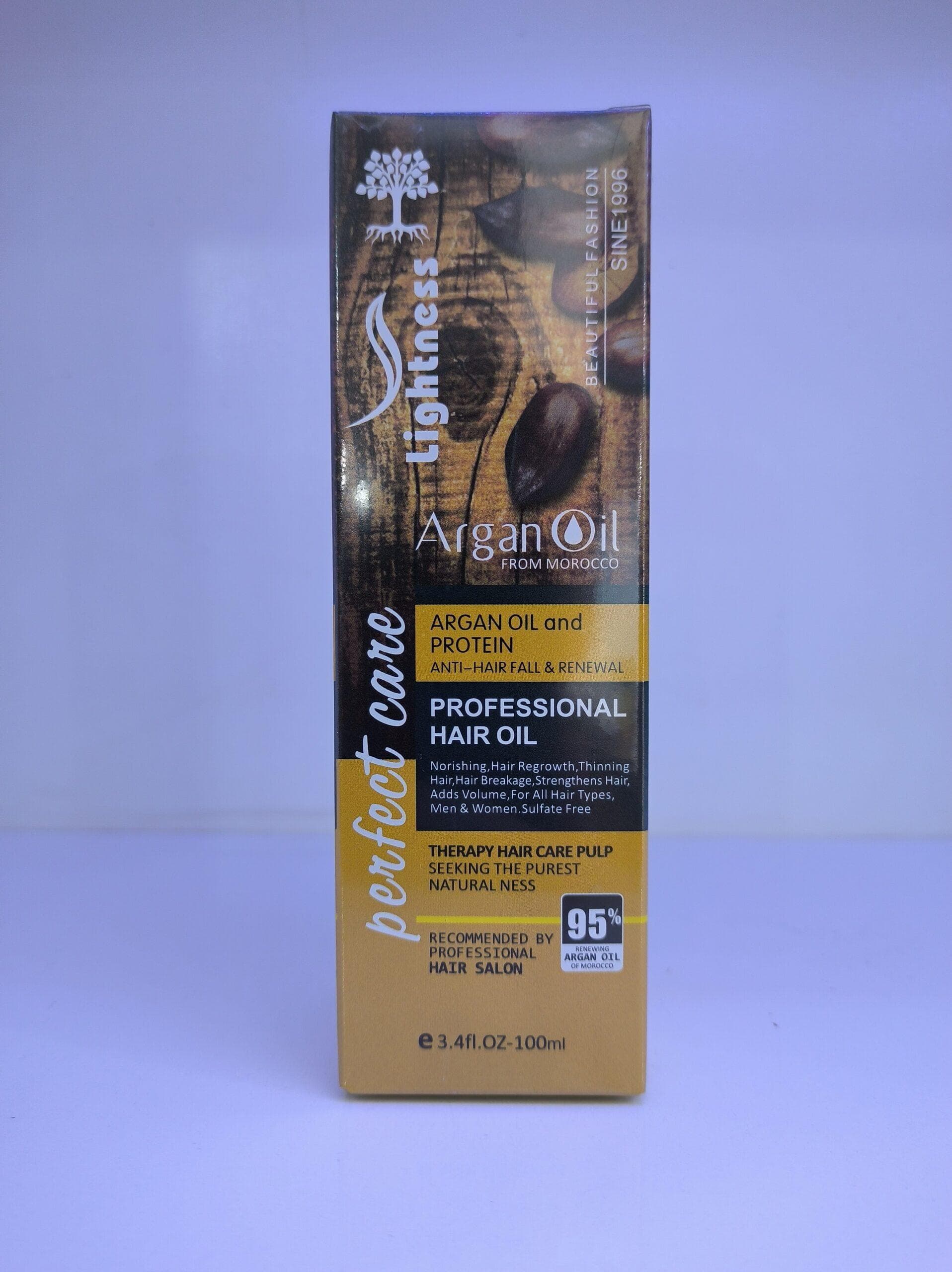 روغن آرگان لایتنس Lightness اصل اسلواکی حجم 100 میل — تصویر ۴