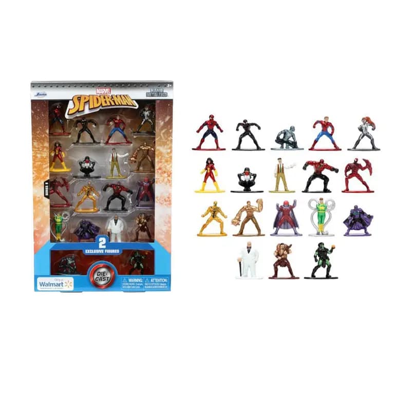 مینی فیگور جادا فلزی سری مارول Marvel (مردعنکبوتی-اسپایدرمن) کد 33786 مجموعه 18 عددی — تصویر ۱۰