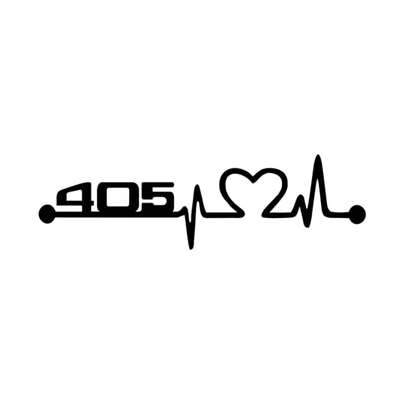 برچسب طرح ضربان قلب 405 کد 2575