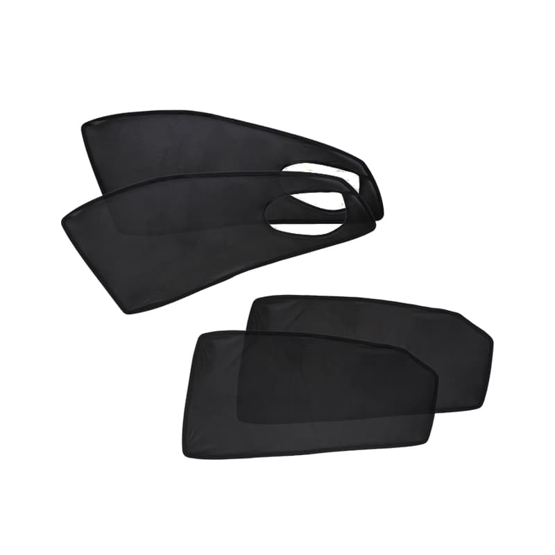پرده شیشه بغل قالبی مناسب تارا مجموعه 4 عددی کد 2573