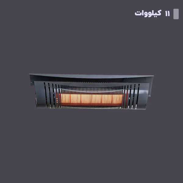 هیتر تابشی سقفی سرامیکی رستورانی ۱۱ کیلووات