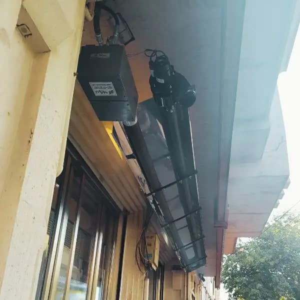 بخاری تابشی فضای باز