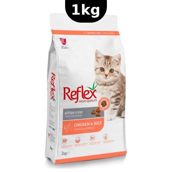 غذای بچه گربه (کیتن) رفلکس طعم مرغ _ 1kg _ reflex kitten