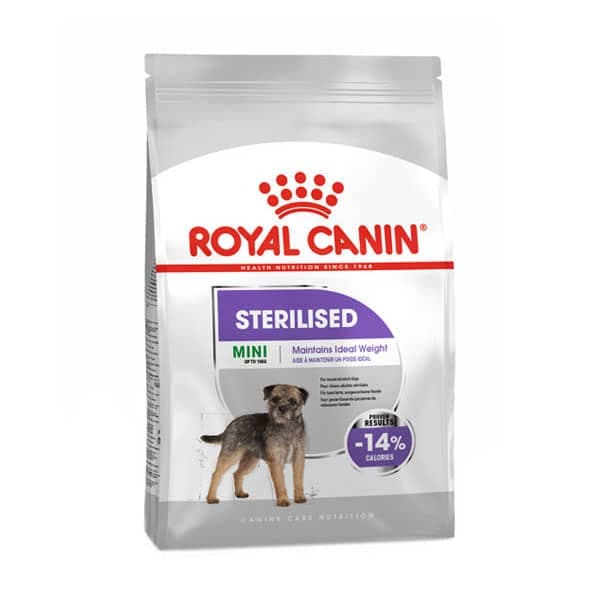 غذای سگ مینی استرلایز رویال کنین – RoyalCanin Mini Sterilized