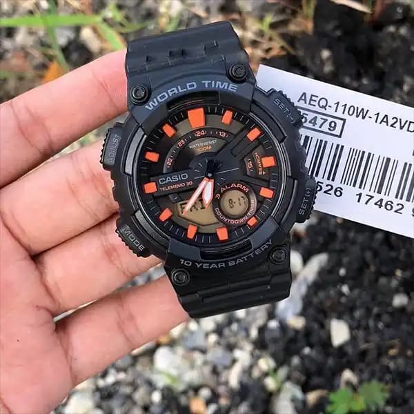 ساعت مچی مردانه کاسیو مدل AEQ-110W-1A2V — تصویر ۹