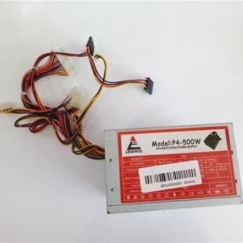 پاور کامپیوتر Elegance P4-500W کارکرده غیرماژولار 230وات در پیک 400وات — تصویر ۴