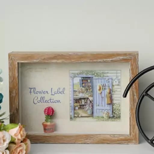 قاب عکس فانتزی 10×15 چوبی