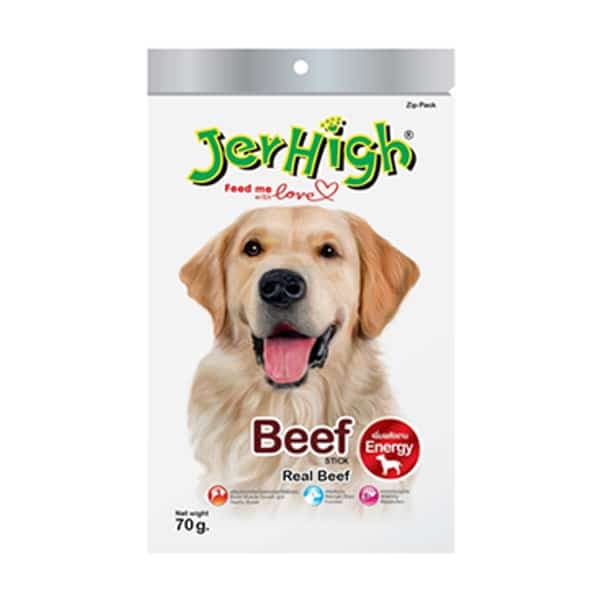 تشویقی سگ جرهای با طعم گوشت _ JerHigh Beef Stick