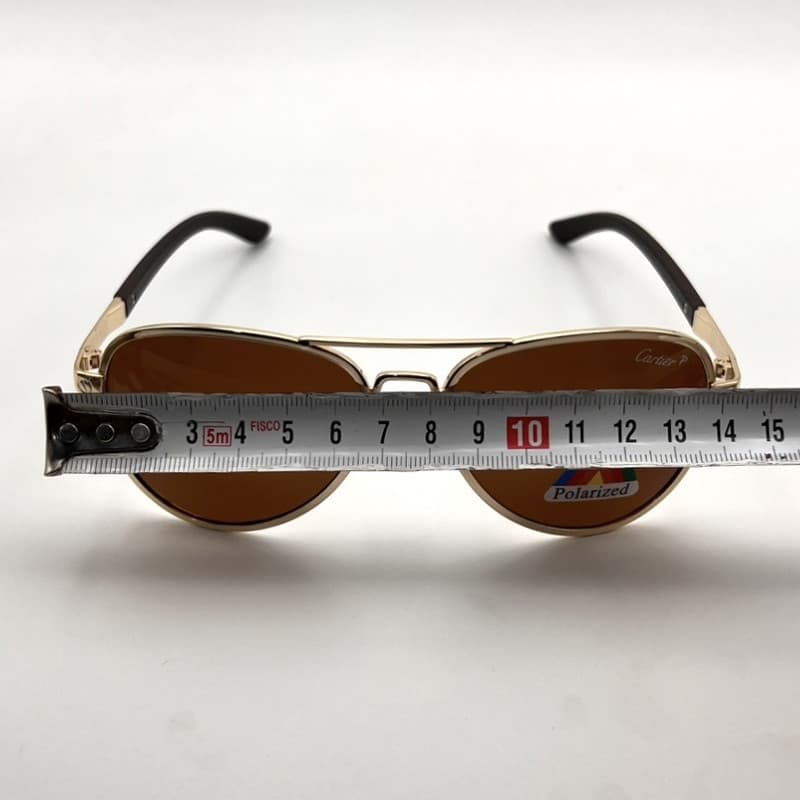 عینک آفتابی زنانه و مردانه خلبانی پلاریزه UV 400 مدل T8200589 — تصویر ۹