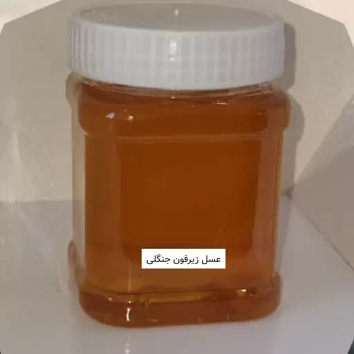 عسل زیرفون جنگلی نیم کیلویی خرید مستقیم از زنبوردار