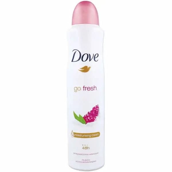 اسپری ضدتعریق داو مدل انار و لیمو روسی 200 میل– Dove Go Fresh Pomegranate & Lemon Verbena