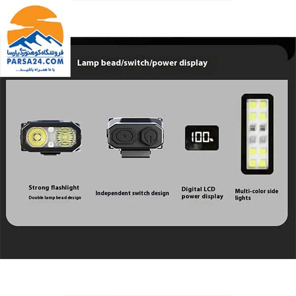 چراغ قوه BLACK DOG مدل R1 کد CBD2550ZM019 — تصویر ۹