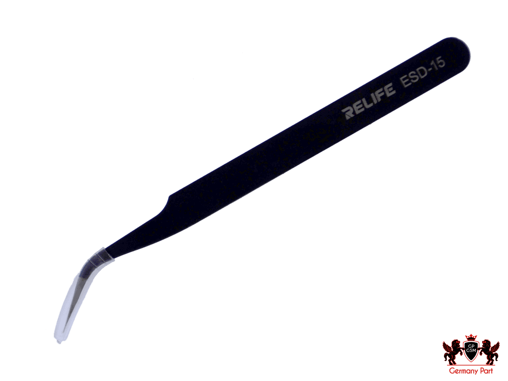TWEEZERS RELIFE ESD_15-پنس ریلایف ESD_15 سرکج