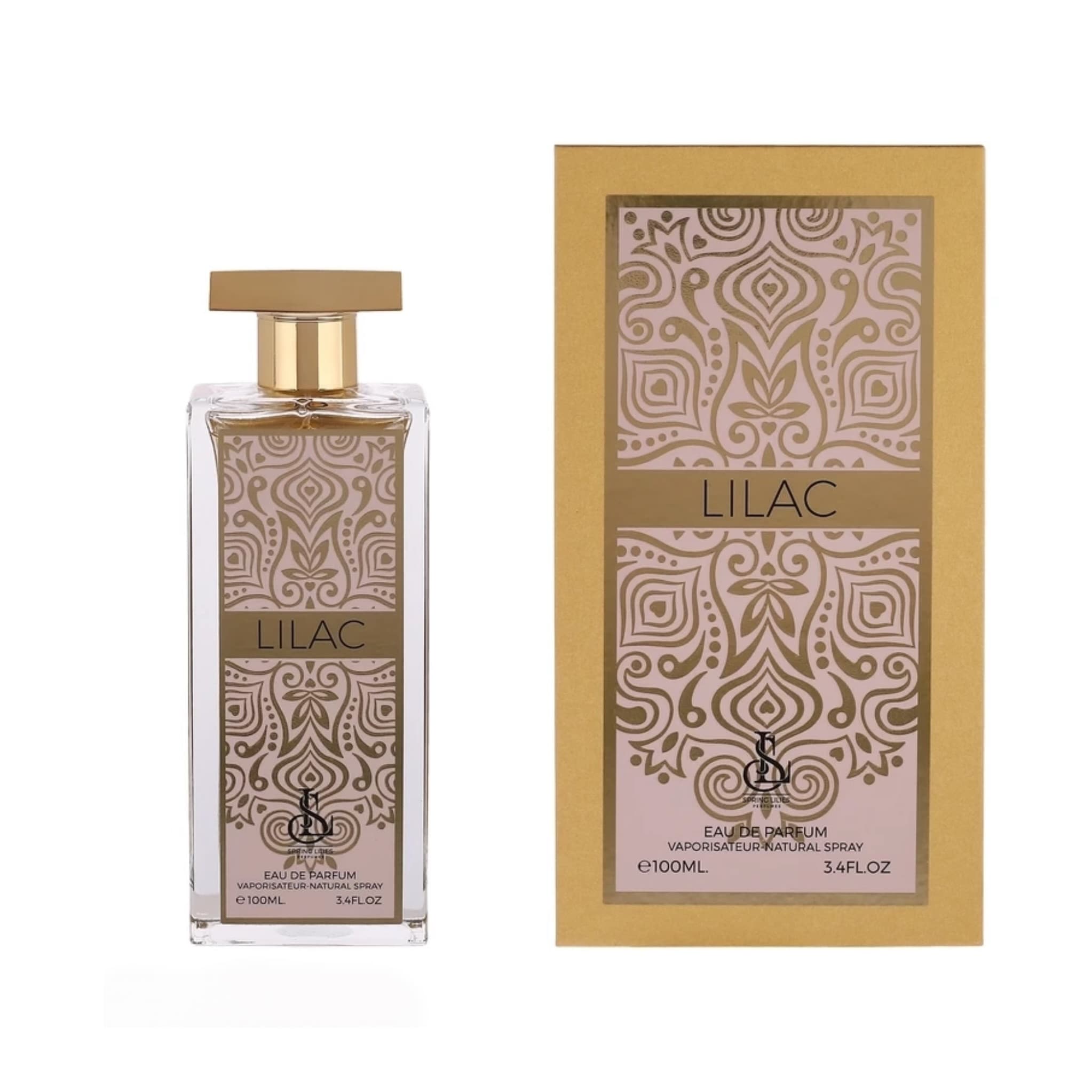 ادوپرفیوم زنانه اسپرینگ لیلیز مدل Lilac Amour با رایحه خنک حجم 100 میلیلیتر