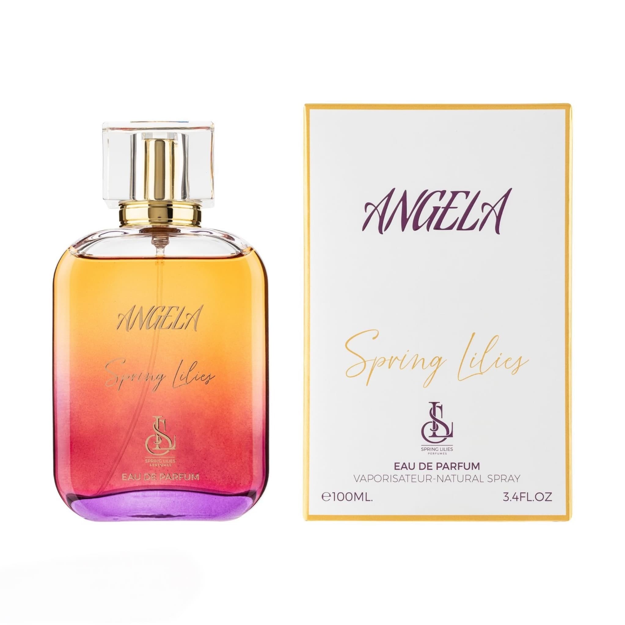 ادو پرفیوم زنانه اسپرینگ لیلیز مدل Angela رایحه گرم حجم 100 میلی لیتر — تصویر ۲