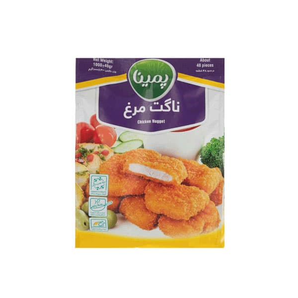 پمینا ناگت مرغ مهمانی 1 کیلوگرم