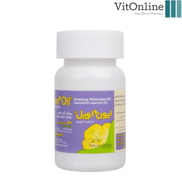سافت ژل روغن گل مغربی تهران دارو – 500 میلی گرم بسته 30 عددی