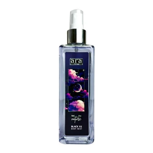 بادی میست مردانه پرفیوم آرا رایحه Black XS حجم 190 میل