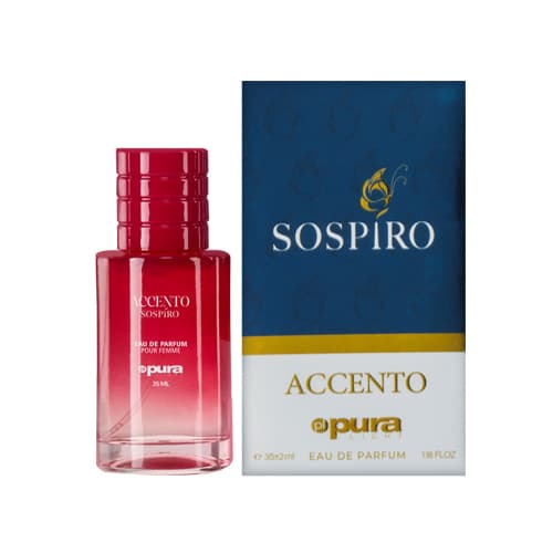 عطر زنانه پورا رایحه Accento Sospiro Perfumes حجم 35 میل — تصویر ۶