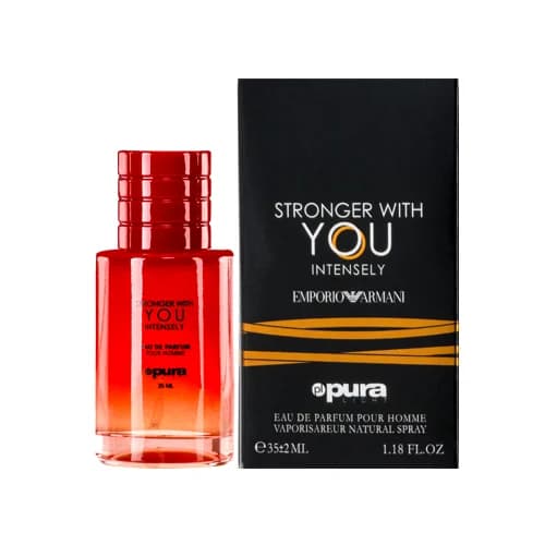 عطر مردانه پورا رایحه Stronger With You Intensely حجم 35 میل — تصویر ۲