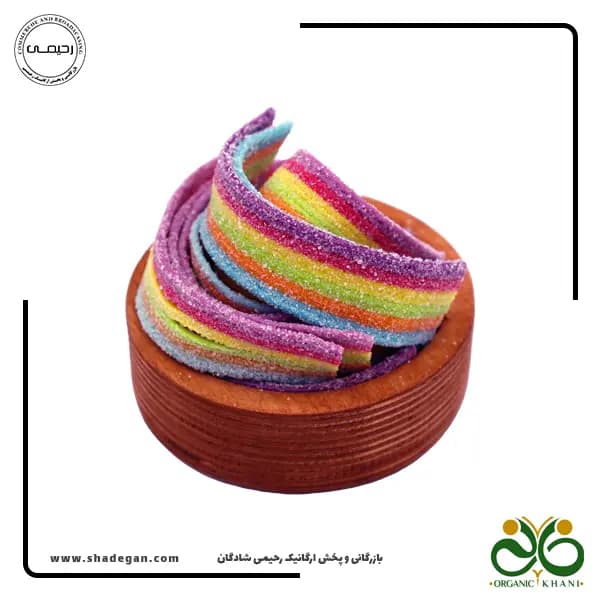 پاستیل ببتو مدل نواری ترش | BEBETO Sour Jelly — تصویر ۲