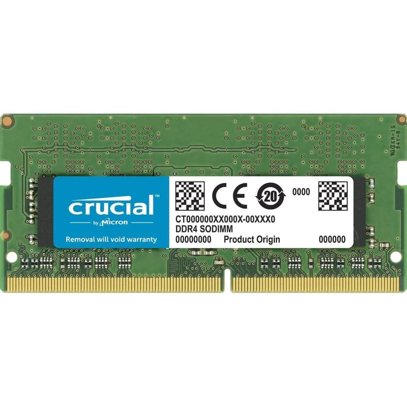 رم لپ‌تاپ DDR4 تک کاناله 3200 مگاهرتز کروشیال ظرفیت 8 گیگابایت