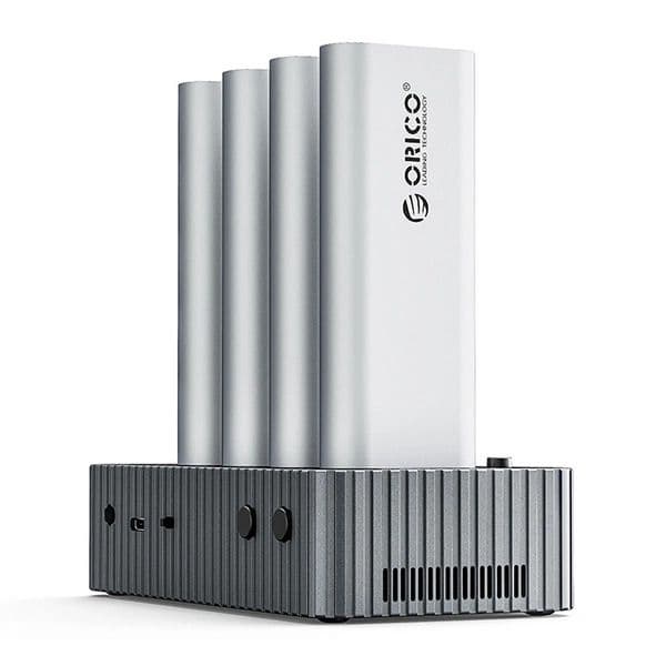 داک و داپلیکیتور چهاراسلات SSD M.2 NVMe اوریکو مدل ORICO IT48N-C