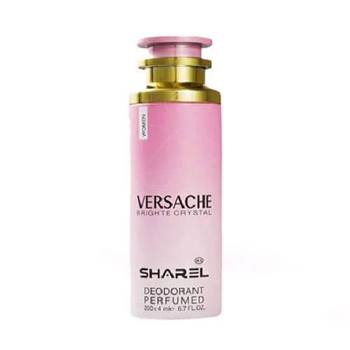 اسپری بدن زنانه شارل رایحه Versace Crystal حجم 200 میل