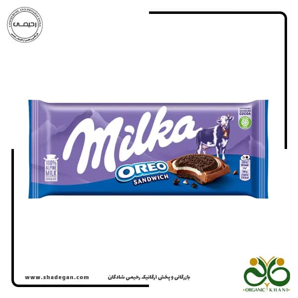 شکلات اورئو ساندویچی میلکا | Milka Chocolate Oreo Sandwich