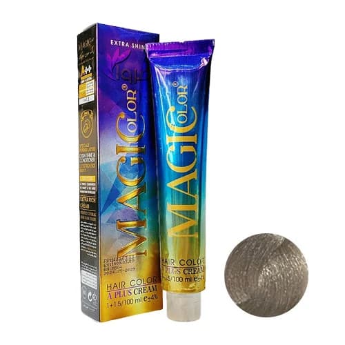 رنگ موی 1-9 مجیکالر حجم 100 میل رنگ بلوند دودی خیلی روشن