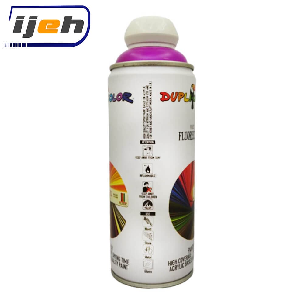 اسپری رنگ بنفش فلورسنت دوپلی کالر Dupli Color Violet fluorescent 400ml — تصویر ۴