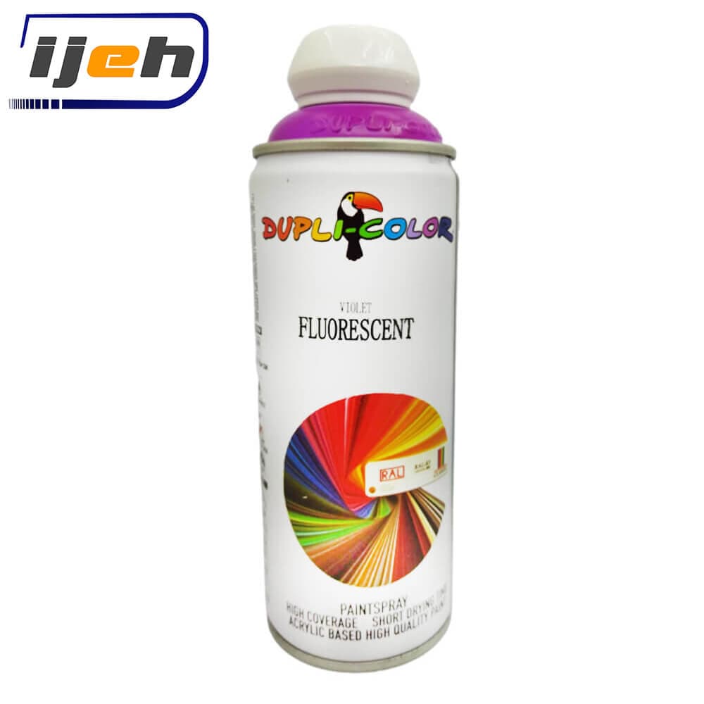 اسپری رنگ بنفش فلورسنت دوپلی کالر Dupli Color Violet fluorescent 400ml