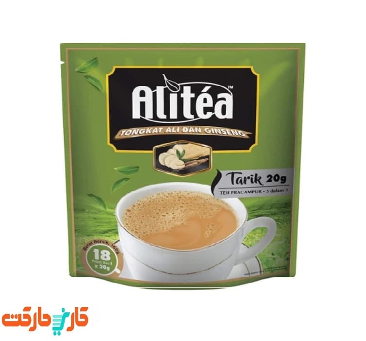 چای لاته علی تی با جینسینگ 18عددی Alitea Latte