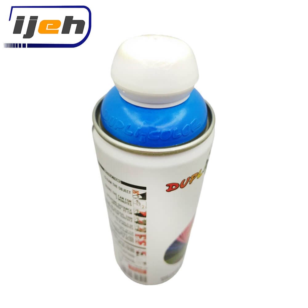 اسپری رنگ آبی فلورسنت دوپلی کالر blue fluorescent paint spray 400ml — تصویر ۶