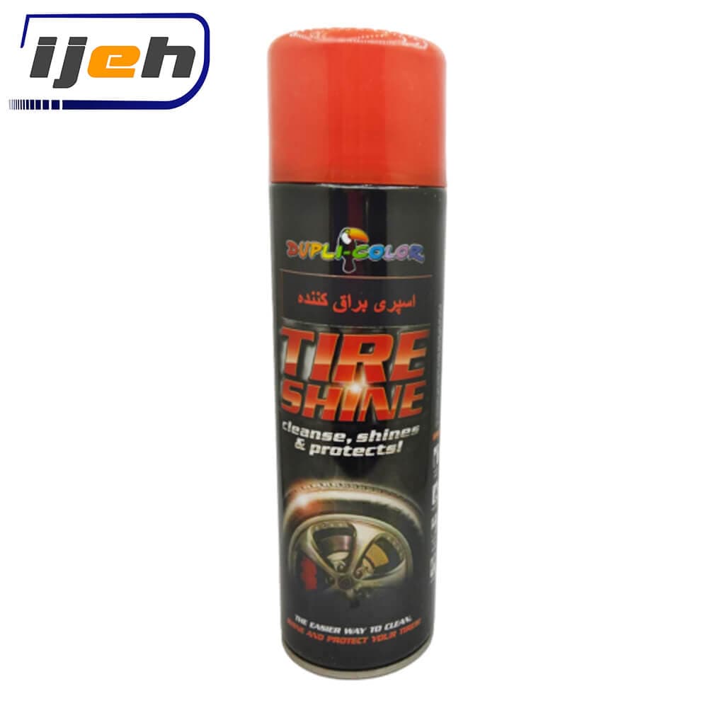 اسپری براق کننده و تمیز کننده لاستیک خودرو دوپلی کالر Tire Shine 500ml