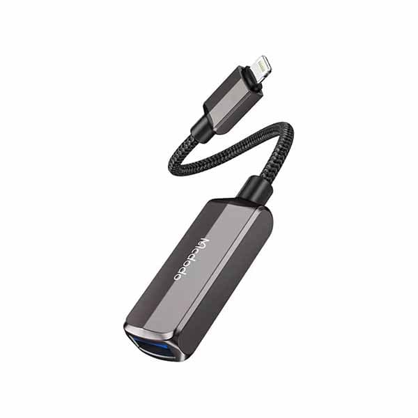 تبدیل لایتنینگ اتصال همزمان شارژر و USB مک دودو Mcdodo CA-2690 — تصویر ۱۲