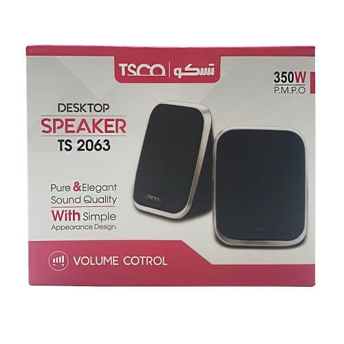 اسپیکر دسکتاپ تسکو مدل TSCO TS 2063 Desktop Speaker / TS 2063 — تصویر ۶