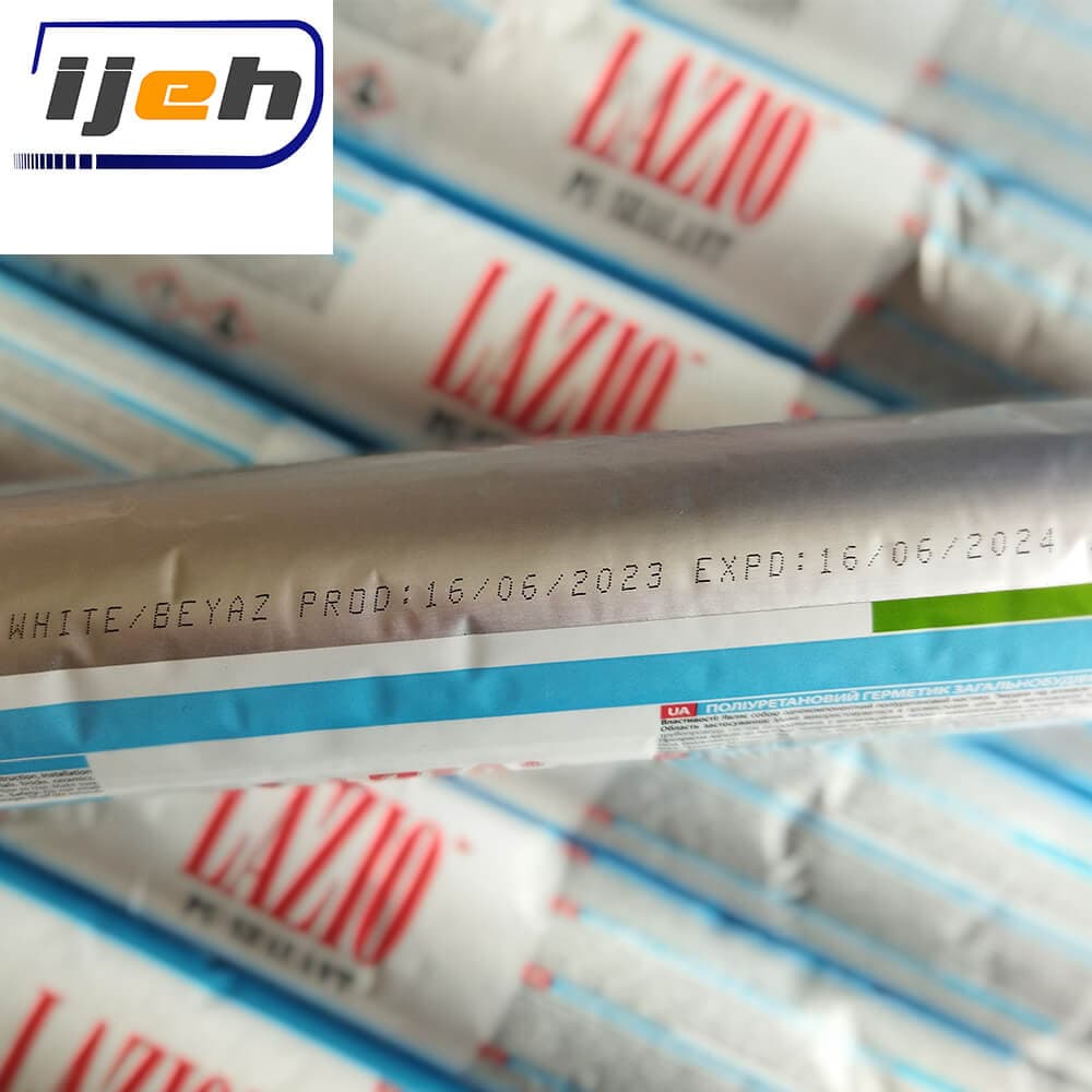 چسب پلی اورتان سوسیسی لازیو سفید کارتن 20 عددی – 600ml Lazio sausage polyurethane adhesive — تصویر ۶