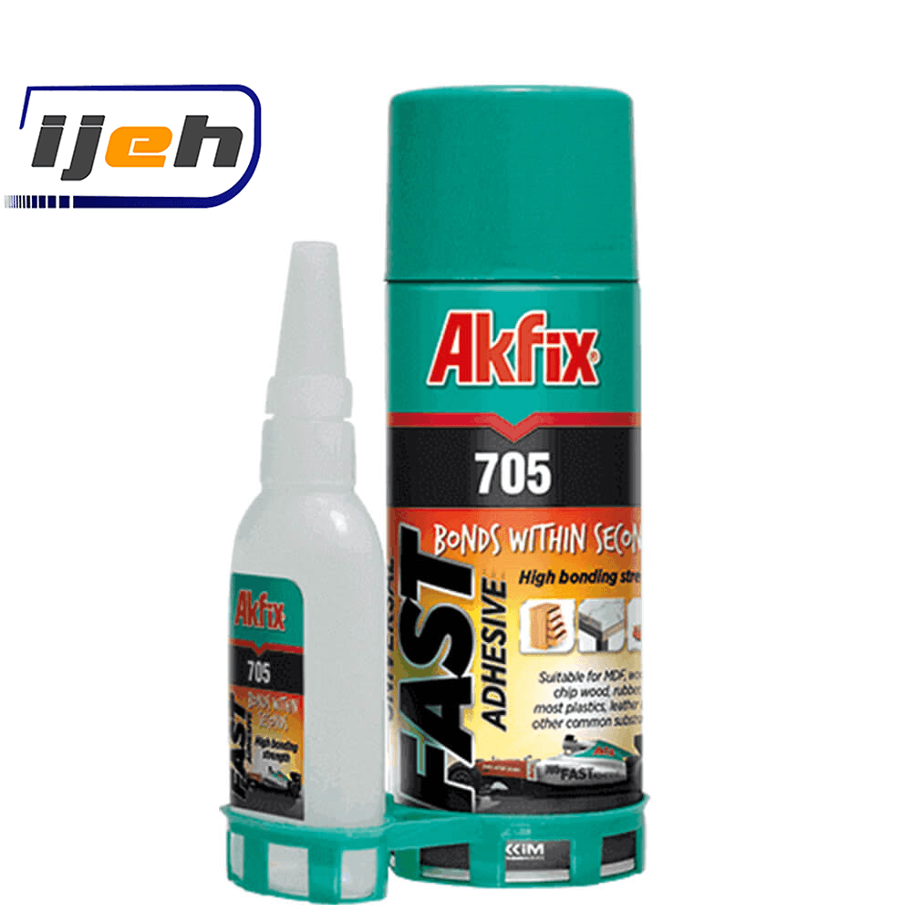 چسب ام دی اف 123 آکفیکس AKFIX universal fast adhesive 705