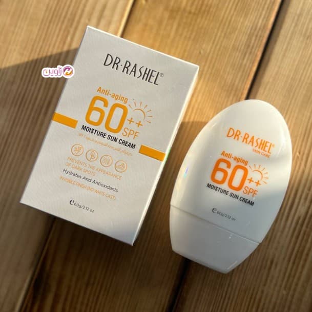 ضدآفتاب بی رنگ ضدپیری دکتر راشل 60گرم — تصویر ۸